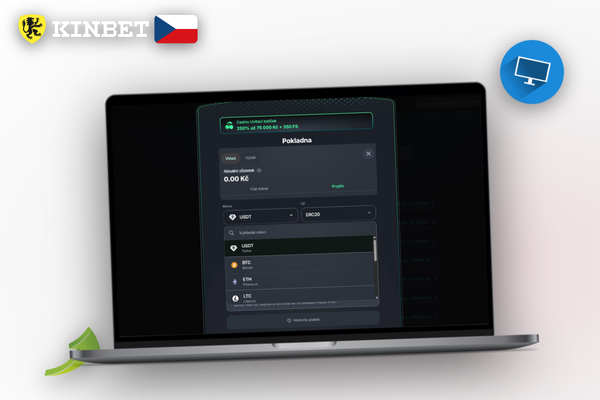 Hráč bezpečně zadává platební údaje s ochranou identity v Kinbet Casino