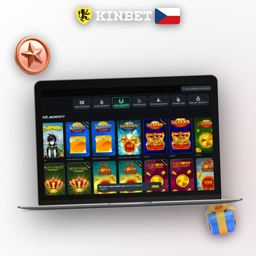 Kinbet Casino jak vyhrát s chladnou hlavou — hráč analyzuje sázky u notebooku