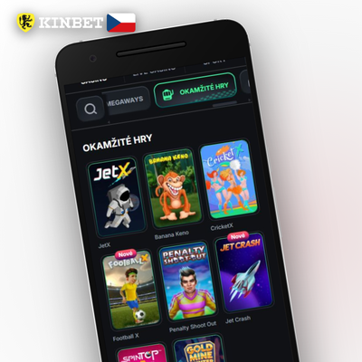 Ilustrace válců automatu symbolizující 5 000 kasinových her v Kinbet Casino app