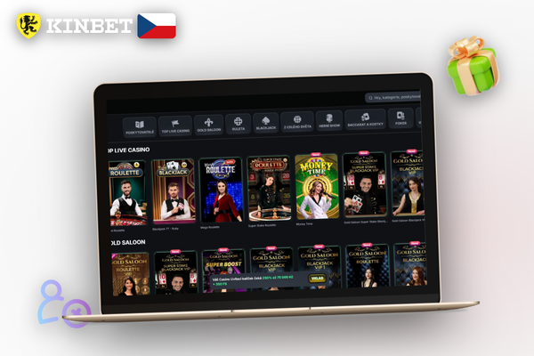 Kinbet Casino na počítači i mobilu – přihlášení a data sdílená na všech platformách